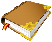 Brown Book PNG ClipArt