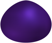 Dark Purple Easter Egg PNG Clip Art
