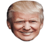 donald trump face png big smile