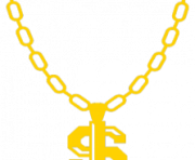 Thug Life Chain Dollar Sign PNG transparent