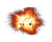 explosion and sparks png transparent