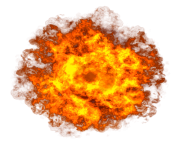 explosion circle fire png transparent