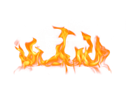 line of flames fire png transparent