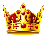 Gold and Red Crown PNG Clipart Picture