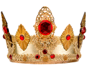 real fancy crown png red diamonds