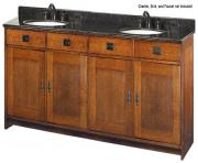 style furniture oak furniture calabasas double sink bathroom vanity m7FNYa clipart