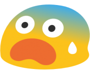 emoji android fearful face