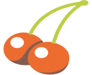emoji android cherries