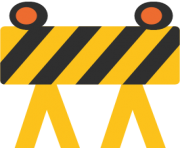 emoji android construction sign