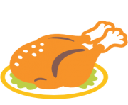 emoji android poultry leg
