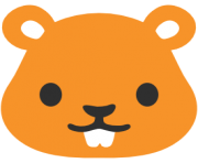 emoji android hamster face