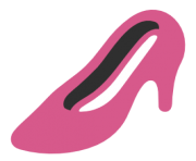 emoji android high heeled shoe