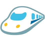 emoji android high speed train
