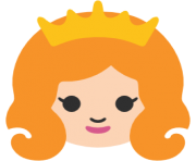 emoji android princess