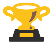 emoji android trophy