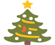 emoji android christmas tree