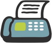 emoji android fax machine