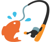 emoji android fishing pole and fish