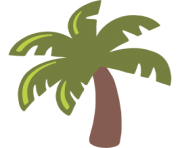 emoji android palm tree