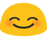 emoji android smiling face with smiling eyes