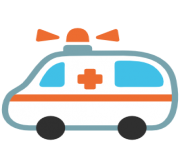 emoji android ambulance