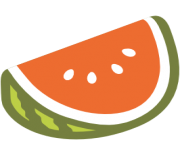 emoji android watermelon