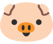 emoji android pig face