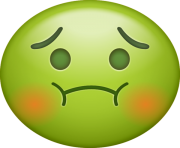 Poisoned Emoji Png transparent background