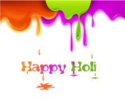 Happy Holi Text PNG Picture