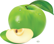 87 green apple png image