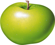 19 green apple png image