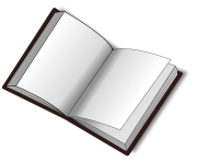 15 open book png image