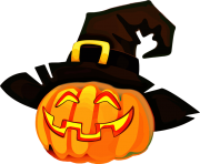 halloween black hat png