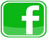 Facebook Icon logo png Green