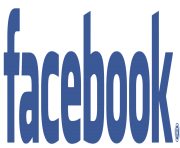facebook logo PNG texte