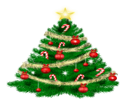 Cartoon Christmas Tree PNG Transparent Image