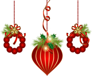 christmas decoration ournament png clip art min