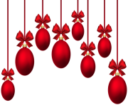 christmas baubles ournament red png min