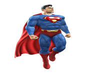 Superman Toy PNG Transparent Image