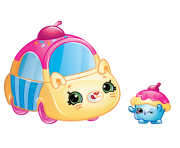 Cutie Cars Characters Cupcake Cruiser Shopkins Picture