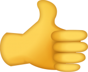 Thumbs Up Sign Emoji Icon ios10