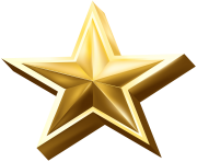 Deco Star Transparent PNG Clip Art Image