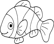nemo fish png black and white