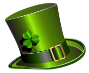 saint patricks day man hat png