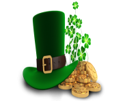 rosa hat green st patrick day png image