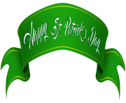 Happy St Patrick s Day Banner Clip Art