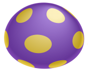 purple gold easter eggs png pic