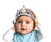Cute Baby with crown