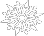 white snowflake png ice crystal 4