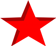 red star png 12